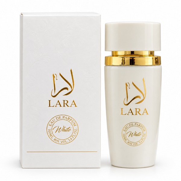 Lara White Al Fakhr – flacon alb 100 ml cu cutie albă